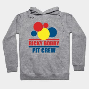 Ricky Bobby Pit Crew logo Hoodie